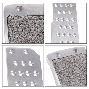 Pédales antidérapantes en alliage d'aluminium pour accélérateur, frein, transmission manuelle, modification universelle de voiture - Product Image 5