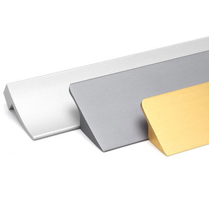 Poignée tendance minimaliste en aluminium pour armoire, tiroir, placard - Product Image 5