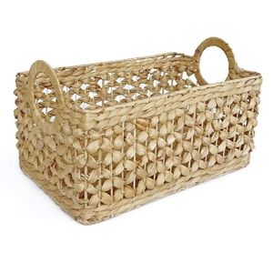 Panier de rangement de jacinthe à eau, corbeille tressée à la main de haute qualité, vente en gros du Vietnam, offre spéciale - Product Image 4