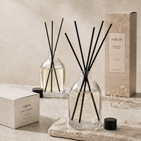 Diffuseur de parfum d'ambiance de luxe AIKUN 200ml, Pêre anglaise et Freesia, Huile essentielle naturelle pour la maison, Diffuseur d'arômes pour la décoration intérieure et les cadeaux