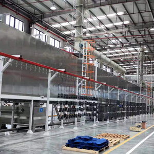 Equipo de Pintura en Polvo Directo de Fábrica GH para Línea de Producción de Recubrimiento de Cercas de Acero y Hierro con Motor de Bomba Principal y PLC - Product Image 1
