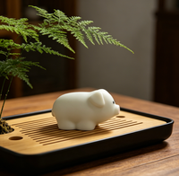 Veilleuse LED Cochon 7 Couleurs Changeantes Alimentée par Piles Décoration Minimaliste pour la Maison Lampe de Chambre d'Enfant Cadeau de Naissance