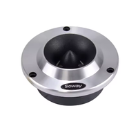 Prix de gros tweeter 4 "avec puissance nominale 50w caisson de basses en aluminium anti-poussière