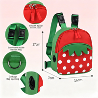 Harnais et pochette à friandises 2 en 1 pour animaux de compagnie, gilet multifonctionnel pour promener les chiens
