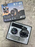 Montre connectée avec écouteurs à clipser WT-05