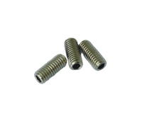 Boulon à six pans creux DIN913 avec vis de réglage sans tête à pointe plate clous serrés acier inoxydable 316 304