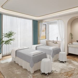 Colcha de masaje SPA al mejor precio sábanas de mesa de masaje resistentes a las arrugas para salón de belleza - Product Image 3