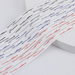 Cordones Planos de Poliéster de 1 cm de Ancho, Colorblock, para Zapatos Deportivos, Casuales y Cálidos, Venta al Por Mayor, Suministro de Fábrica YS RTS - Product Image 1