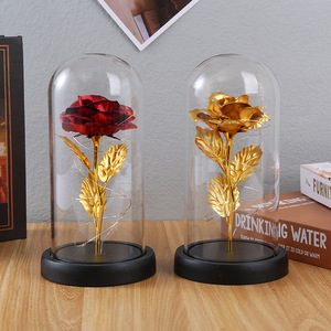 <span class=keywords><strong>Rose</strong></span> enchantée en verre avec lumière LED, <span class=keywords><strong>La</strong></span> <span class=keywords><strong>Belle</strong></span> <span class=keywords><strong>et</strong></span> <span class=keywords><strong>la</strong></span> Bête, pour un cadeau de <span class=keywords><strong>la</strong></span> Saint-Valentin - Product Image 6