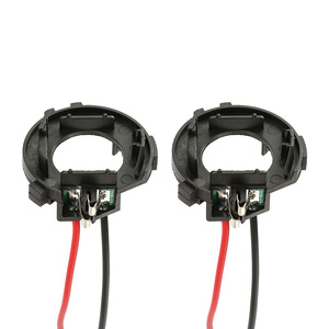 Soporte de bombilla de faro LED H7, adaptador de enchufe de faro para Volkswagen Golf MK7 Jetta, <span class=keywords><strong>accesorios</strong></span> de coche <span class=keywords><strong>VW</strong></span> <span class=keywords><strong>Vw</strong></span> <span class=keywords><strong>T3</strong></span> D06 - Product Image 2