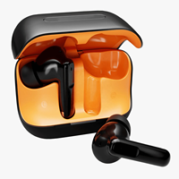 Écouteurs de jeu intra-auriculaires étanches TWS avec ANC/ENC pour Bluetooth 5.4 faible latence (41-50ms) IPX4 Hi-Fi Sound LED Battery
