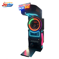 Machine de boxe à monnayeur, machine de frappe d'arcade en acier inoxydable pour parc d'attractions, jeu électronique de boxe