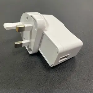 5V 2.1A USB充电器适配器便携式手机旅行充电器适用于苹果三星LG HTC英国插头充电器