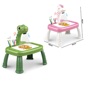 Hot bán trẻ em LED chiếu nghệ thuật vẽ bảng ABS nhựa đồ chơi giáo dục cho 2-<span class=keywords><strong>4</strong></span> năm tuổi - Product Image 1