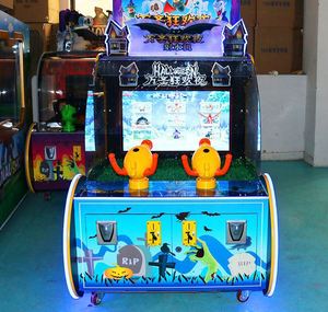 Machine de jeu de tir interactive à deux joueurs, à monnayeur, pour aire de jeux pour enfants, jouet de tir de table - Product Image 4
