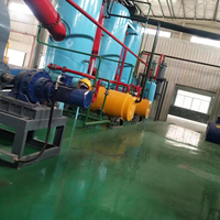 Capacité avancée de machine de pyrolyse continue de pneu 50tpd