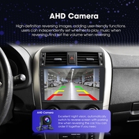 Autoradio Rhythm pour Toyota Corolla Android 11 Navigation GPS Carplay Android Auto Caméra de recul AHD DSP 32 EQ Écran partagé