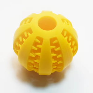 Dog Tooth Cleaning Toy Pet Tpr Bite-Resistant Chew Toys Indestructible Gravity <b>Smart</b> Training Teeth Clean <b>Ball</b> Toys - Product Image 6