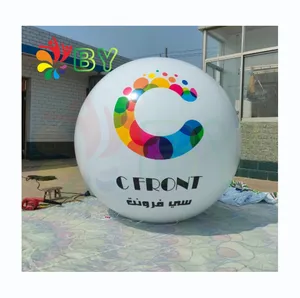 BOAYN Balões infláveis de PVC suspensos de alta qualidade com bola gigante de 2m hermética