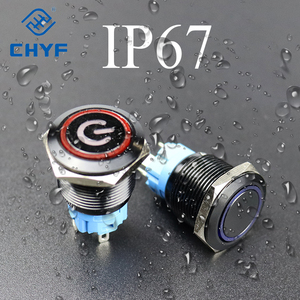 (16 Mét 19 Mét 22 Mét Kim Loại Chỉ Số Led Light) Xanh Đỏ Vàng Xanh Lá Cây Trắng Led Kim Loại LED Chỉ Số Ánh Sáng 15MA 220V Với Hai Dây - Product Image 5