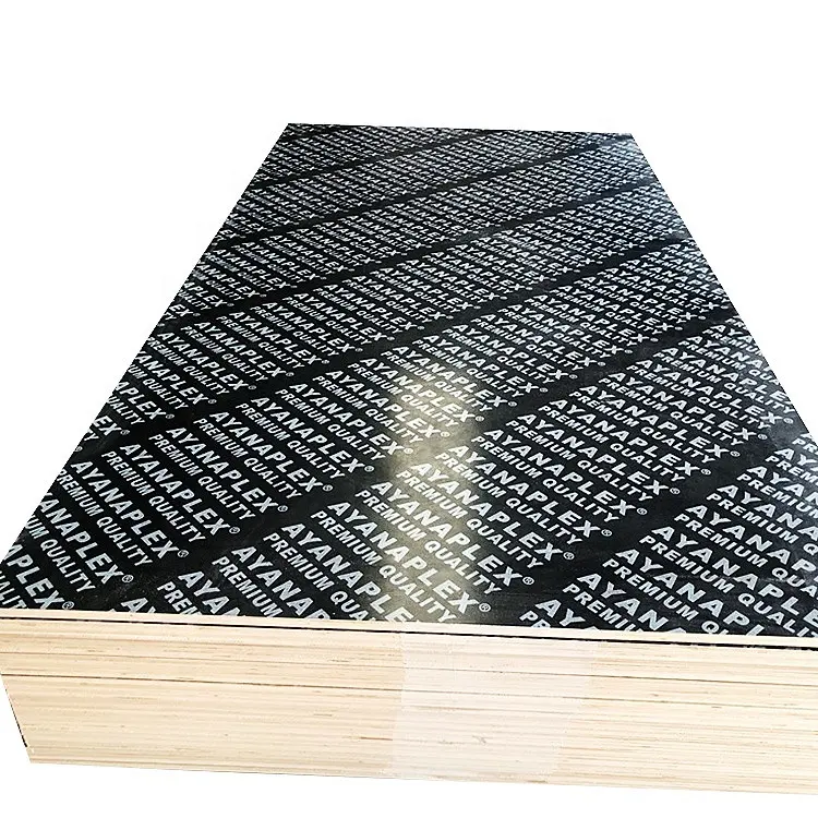 Black Film Faced Shuttering Plywood 18mm For Concrete Formwork