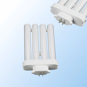 Lampe CFL à <span class=keywords><strong>4</strong></span> pôles FML 27W, <span class=keywords><strong>tube</strong></span> quadruple, 6500K, lumière du jour, type 2H, base carrée, <span class=keywords><strong>tube</strong></span> fluorescent compact pour remplacement de lampe de bureau - Product Image 2