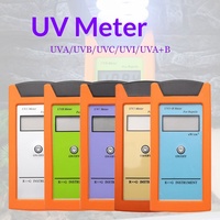 Indicateur d'indice UVB pour reptiles, détecteur de lampe UV portable pour reptiles, tests UVB pour 280-320 nm avec écran LCD, accessoires d'élevage de reptiles