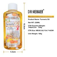 Huile de Massage Corporelle Complète Naturelle Marque Blanche Prix de Gros Huile de Curcuma de Haute Qualité Huile Super Éclaircissante Soin du Corps et de la Peau