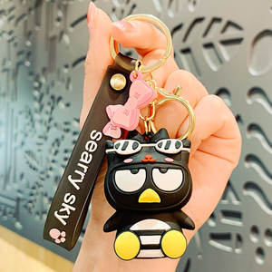 Vente en gros promotionnelle de <span class=keywords><strong>porte</strong></span>-clés en PVC 3D de haute qualité OEM, dessin animé japonais mignon, anime adorable, Cinnamoroll, PVC souple, <span class=keywords><strong>bts</strong></span>, pour enfants - Product Image 1