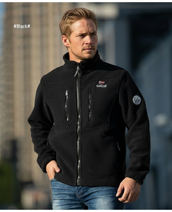 Hochwertige Marken-Winterjacke mit Hohem Kragen, Atmungsaktiv, Übergröße, Weich Gewaschen, Taktisch, 3D-Konturpaneele, Tech-Fleece - Product Image 2