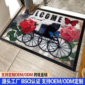 Tapetes de Navidad Personalizados, Rectangulares, de PVC, Antideslizantes, Resistentes a las Manchas, Lavables, con Diseño Personalizado, para Uso Doméstico y Comercial - Product Image 4