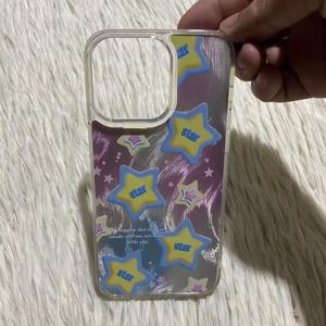 เคสโทรศัพท์แวววาวลายแมวสีชมพูน่ารักสำหรับ <span class=keywords><strong>VIVO</strong></span> <span class=keywords><strong>Y90</strong></span> Y91 Y400สำหรับ iPhone 15 14 13 12 11 TPU ขนนก IMD - Product Image 2