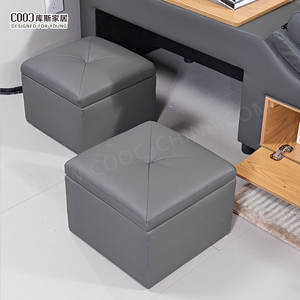 Base de Cama Doble Queen Size con Almacenamiento, Cama <span class=keywords><strong>King</strong></span> Size Moderna Multifuncional de Lujo con Masaje Inteligente - Product Image 3