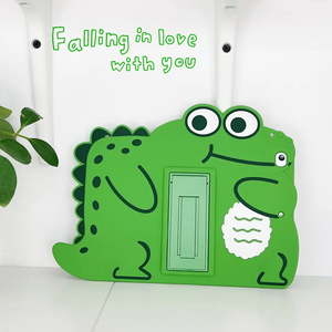 เคสไอแพด HGD ลายไดโนเสาร์ สำหรับ <span class=keywords><strong>Apple</strong></span> <span class=keywords><strong>iPad</strong></span> Mini 6 7 8 รุ่น 9.7 10.2 Air 3 <span class=keywords><strong>4</strong></span> 5 10.9 <span class=keywords><strong>Pro</strong></span> 10.5 <span class=keywords><strong>11</strong></span> นิ้ว  วัสดุ EVA สำหรับเด็ก - Product Image 3