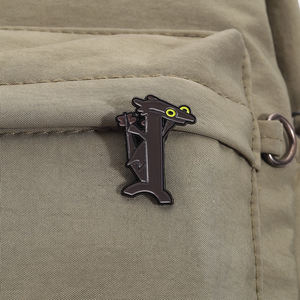 Toalla mágica esmalte Pin comedia dibujos animados tema broche divertido Anime Park insignia regalo joyería para amigos al por mayor - Product Image 3