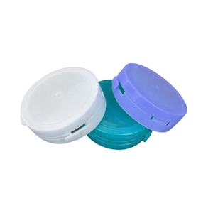 Tapa de plástico de 57 mm con cierre de rasgo grande para crema corporal, tapa de xilitol, tapa abatible de plástico para botella sólida al por mayor - Product Image 4