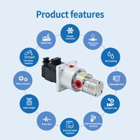 Nouvelle pompe à engrenages à couplage magnétique avec servomoteur, pompe de recirculation polyvalente, magnétiques de qualité alimentaire 24V pour crème pour le visage