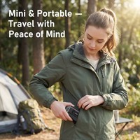 Pompe à air électrique portative compacte et légère, mini compresseur pour tente de camping et matelas pneumatique