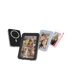 <strong>5000mah</strong> Ai Wireless Magetic <strong>Power</strong> <strong>Bank</strong> Luxury NFC <strong>Smart</strong> E Ink Screen Display for iphone 16 Pro Max