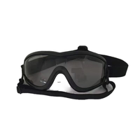 Lunettes de protection UV pour animaux de compagnie Maple Cypress, élégantes, avec sangles élastiques réglables, verres en silicone, protection anti-éclaboussures renforcée