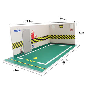Nuevo 1/24 1/32 escala Diecast estacionamiento espacios lote escena PVC versión estacionamiento garaje modelo - Product Image 5
