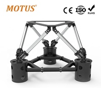 Plateforme de mouvement à 6 degrés de liberté, robuste, capacité de charge de 10 tonnes, plateforme Stewart à servomoteurs électriques pour simulateur de vol