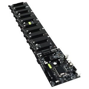 เมนบอร์ด12 GPU B250แบบตรง,ซ็อกเก็ต <span class=keywords><strong>DDR3</strong></span>ซ็อกเก็ต12 X PCI-E X16การ์ดซีพียู LGA 1151 SATA3.0เมนบอร์ด - Product Image 1