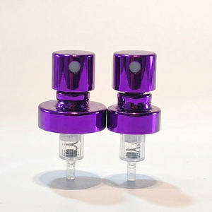 Bomba pulverizadora de aluminio con retardo y pulverización fina de 15 mm y 20 mm para perfume, cuidado de la piel, ambientador, botella de vidrio con cierre a presión, pulverizador continuo - Product Image 2