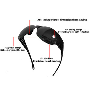 EN207 CE Ansi Z87, gafas de protección con estilo, láser, belleza, OPT, IPL, luz E, visera protectora, gafas de seguridad, máscara para los ojos - Product Image 3