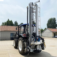 Offre Spéciale : Foreuse Rotative de Puits d'Eau Montée sur Tracteur, à Moteur Diesel, Haute Productivité, Profondeur 200m