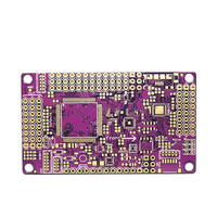 Fabrication de circuits imprimés électroniques OEM PCB intelligent à souder noir bleu rouge rose violet