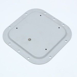 Pièce en tôle d'acier inoxydable sur mesure RZ0088, découpée au laser, pliée, accessoire de châssis, norme ASTM - Product Image 1