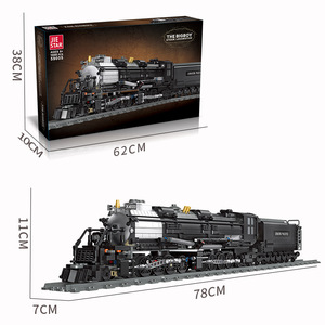 Locomotora de Vapor Bigboy 59005, Bloques de Construcción, Modelo de Ladrillos para Armar, Regalo de Navidad, 1608+ Piezas/Juego - Product Image 4
