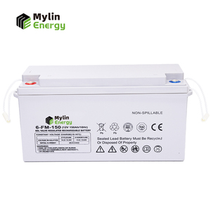 แบตเตอรี่ตะกั่วกรดแบบปิดผนึก AGM/VRLA ยี่ห้อ Mylin Energy ขนาด 12V 150Ah สำหรับเรือยอชท์ เรือเล็ก และผู้ประกอบการเรือ - Product Image 1